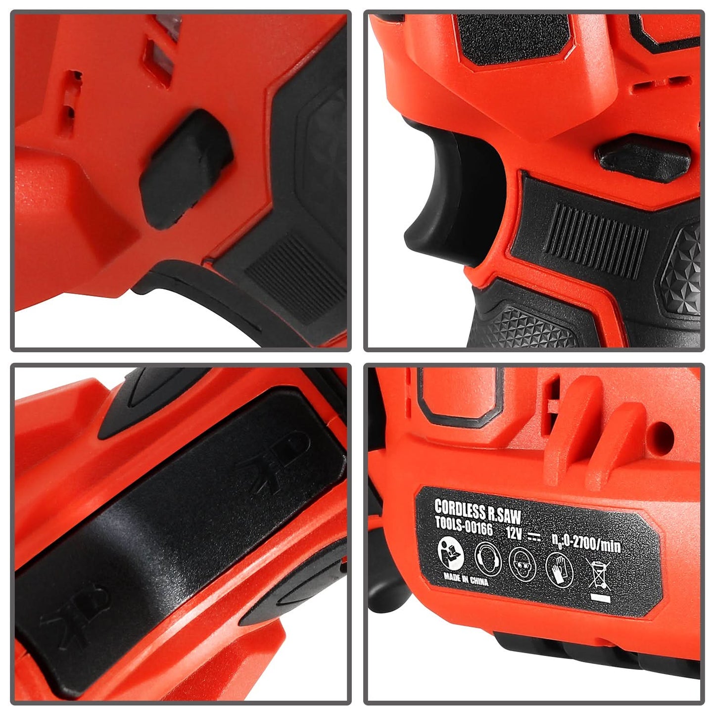 12V Reciprocating Saw - Red