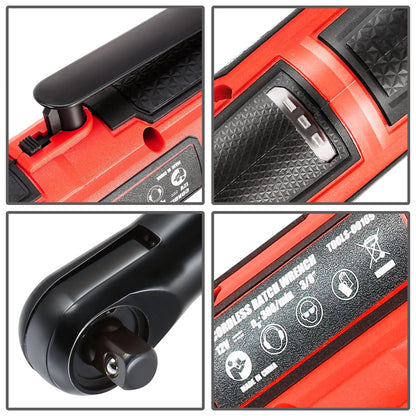 12V Ratchet Wrenches - Red
