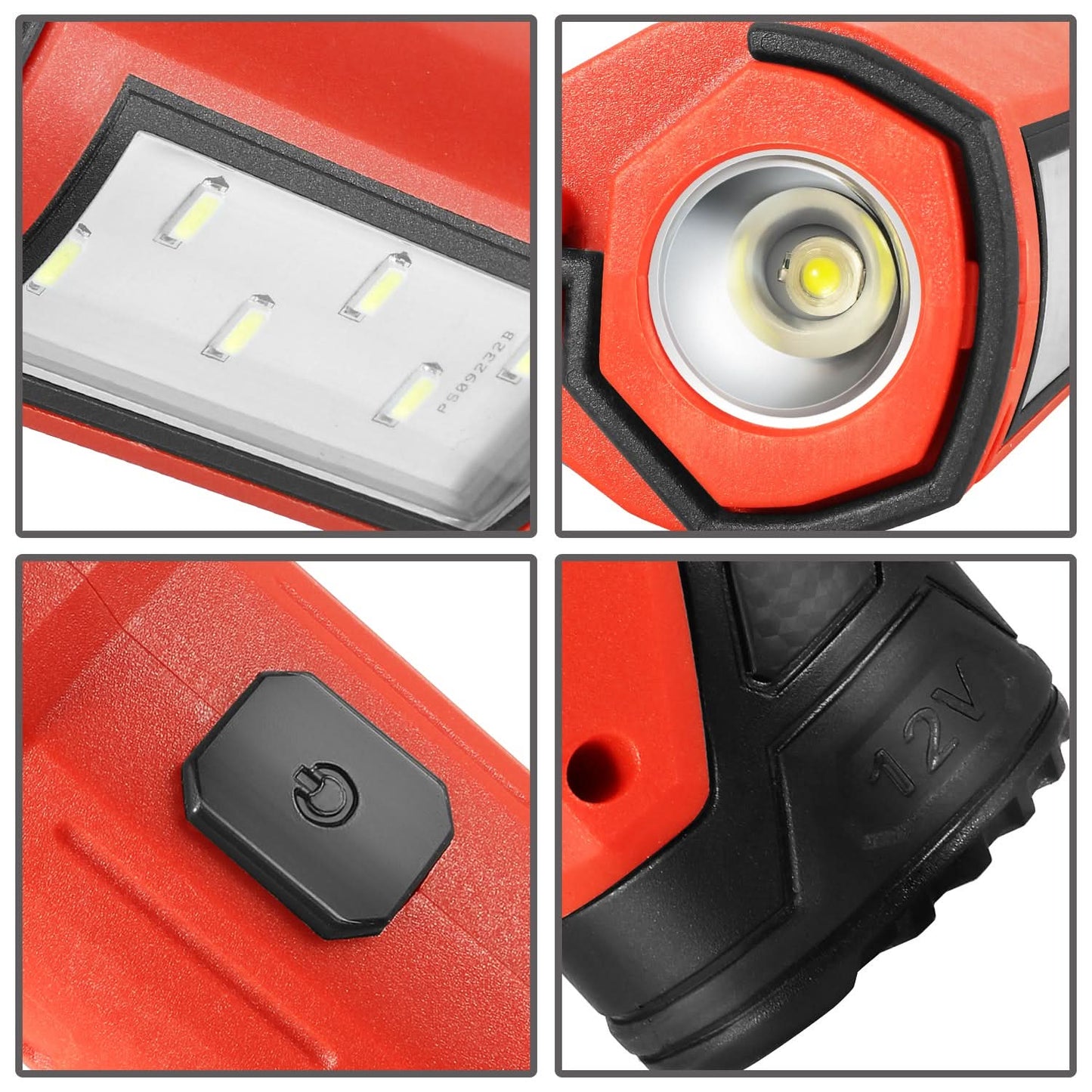 12V Red Working Lights