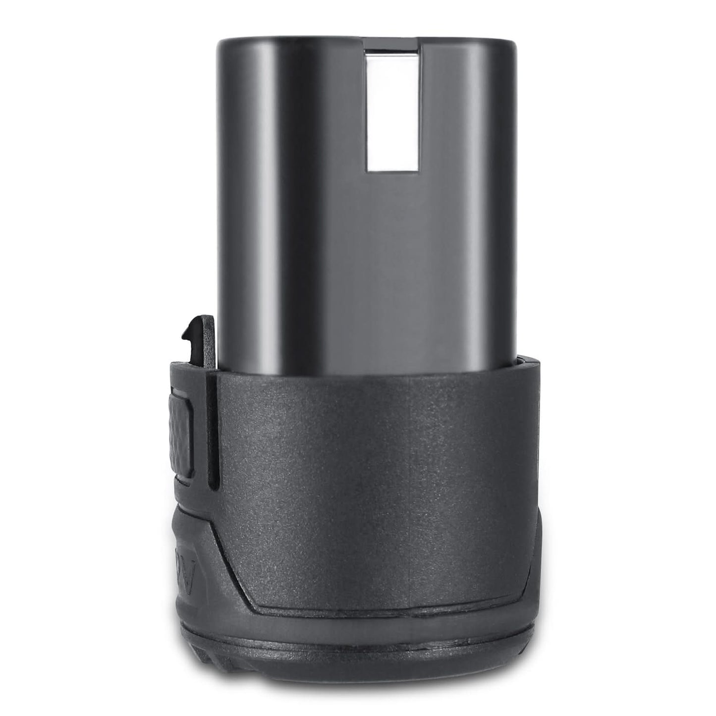 12V 2.0AH Lithium Ion Rechargeable Battery - Black