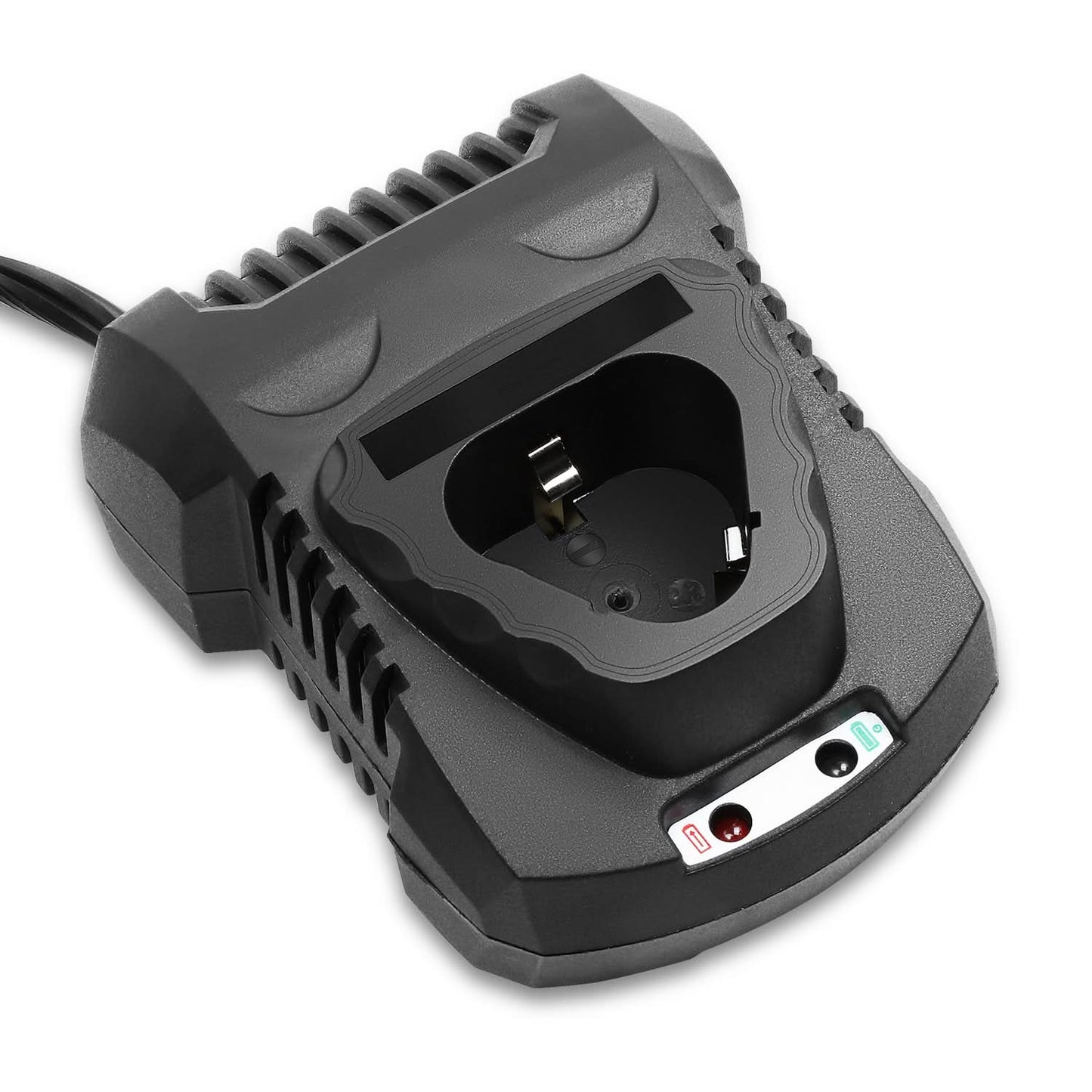 12V Battery Charger - Base Type - Black