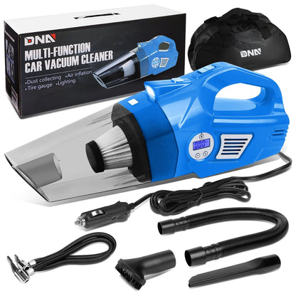 12V 70W Portable Vacuum Cleaner - Blue