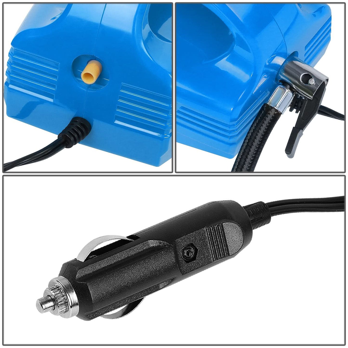 12V 70W Portable Vacuum Cleaner - Blue