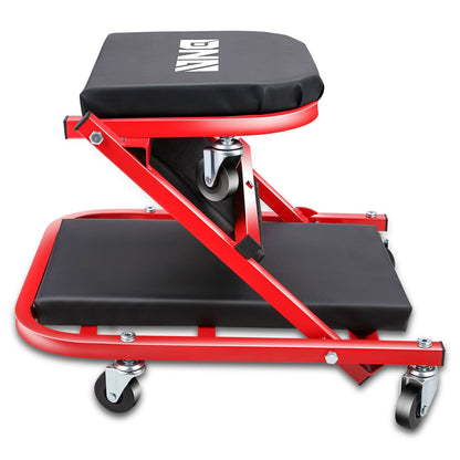 40" 2-in-1 Car Creeper and Seat - Red