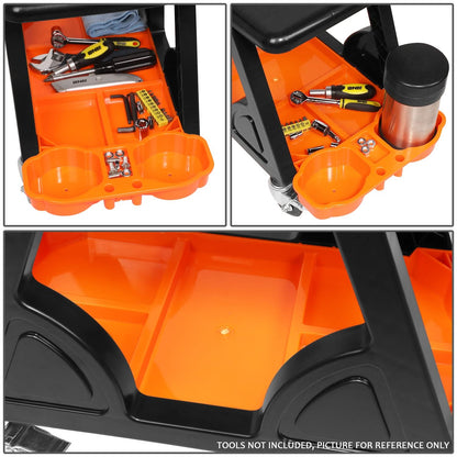Racing Roller Seats 23" x 13.5" x 10.5" Orange