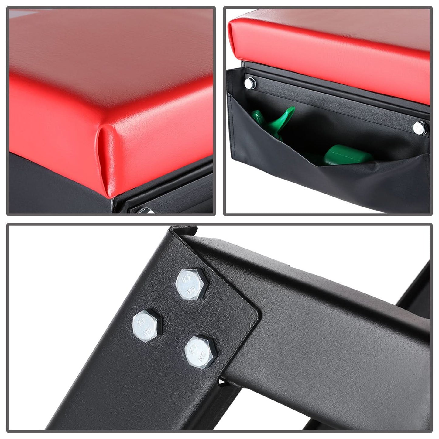 Adjustable Height Steel Creepers 45-66 Inches