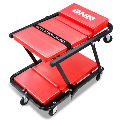48" 2-in-1 Car Creeper and Seat - Red