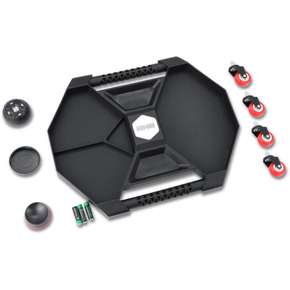 21" x 15" x 4.5" Automotive Creepers Polypropylene