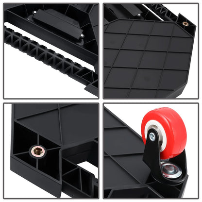 21" x 15" x 4.5" Automotive Creepers Polypropylene