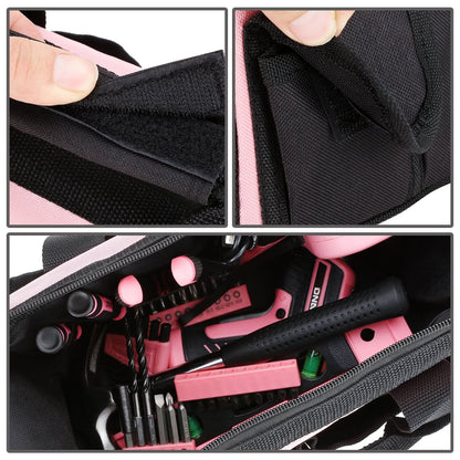 44-Piece Pink Tool Set for Automotive Maintenance