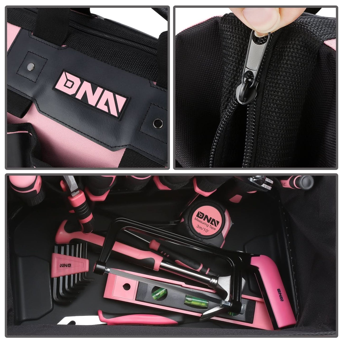 37-Piece Pink Tool Set