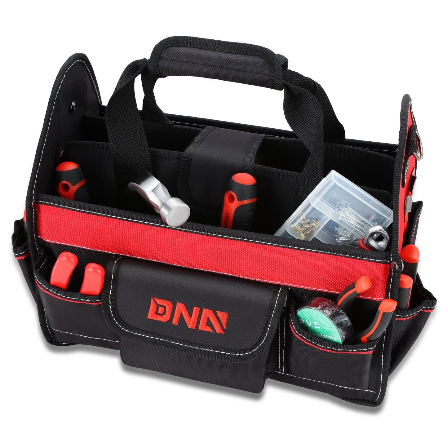 21-Piece Automotive Tool Set - Red