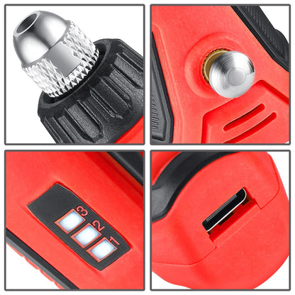 3.7V Mini Grinder - Red