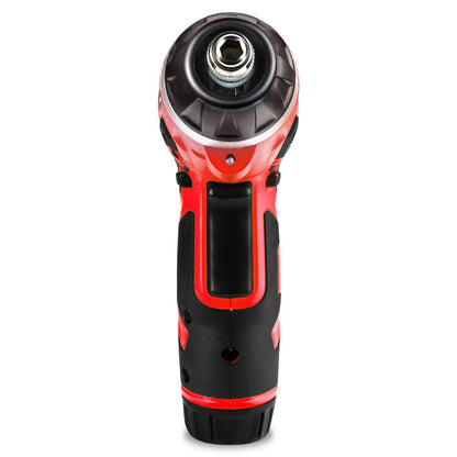 3.6V Cordless Screwdriver with LED Work Light - Red