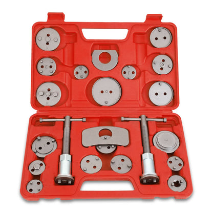 24-Piece Brake Adjusting Tools Kit - Red