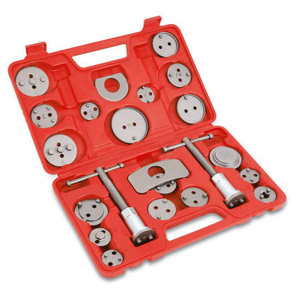 24-Piece Brake Adjusting Tools Kit - Red