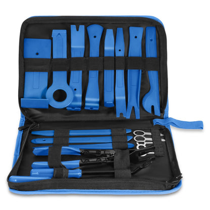 19-Piece Trim Panel Scraper Tool Set - Blue