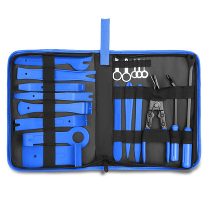 19-Piece Trim Panel Scraper Tool Set - Blue