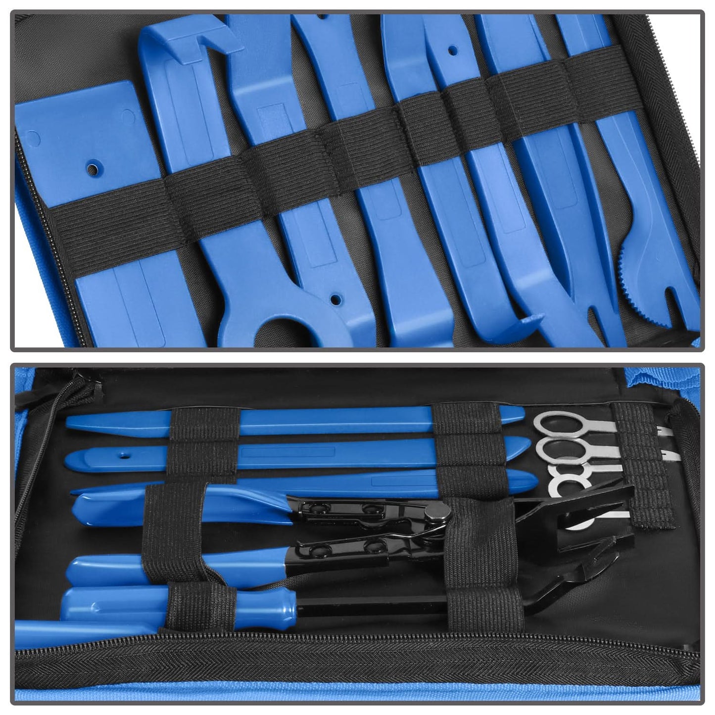 19-Piece Trim Panel Scraper Tool Set - Blue
