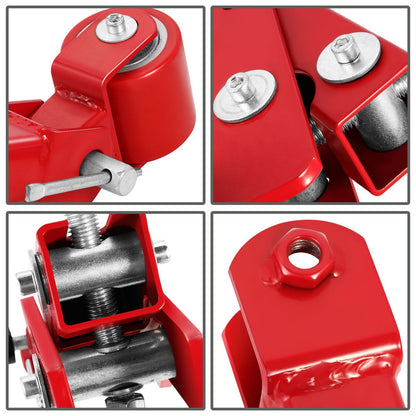 Universal Wheel Eyebrow Repair Device - Red Color