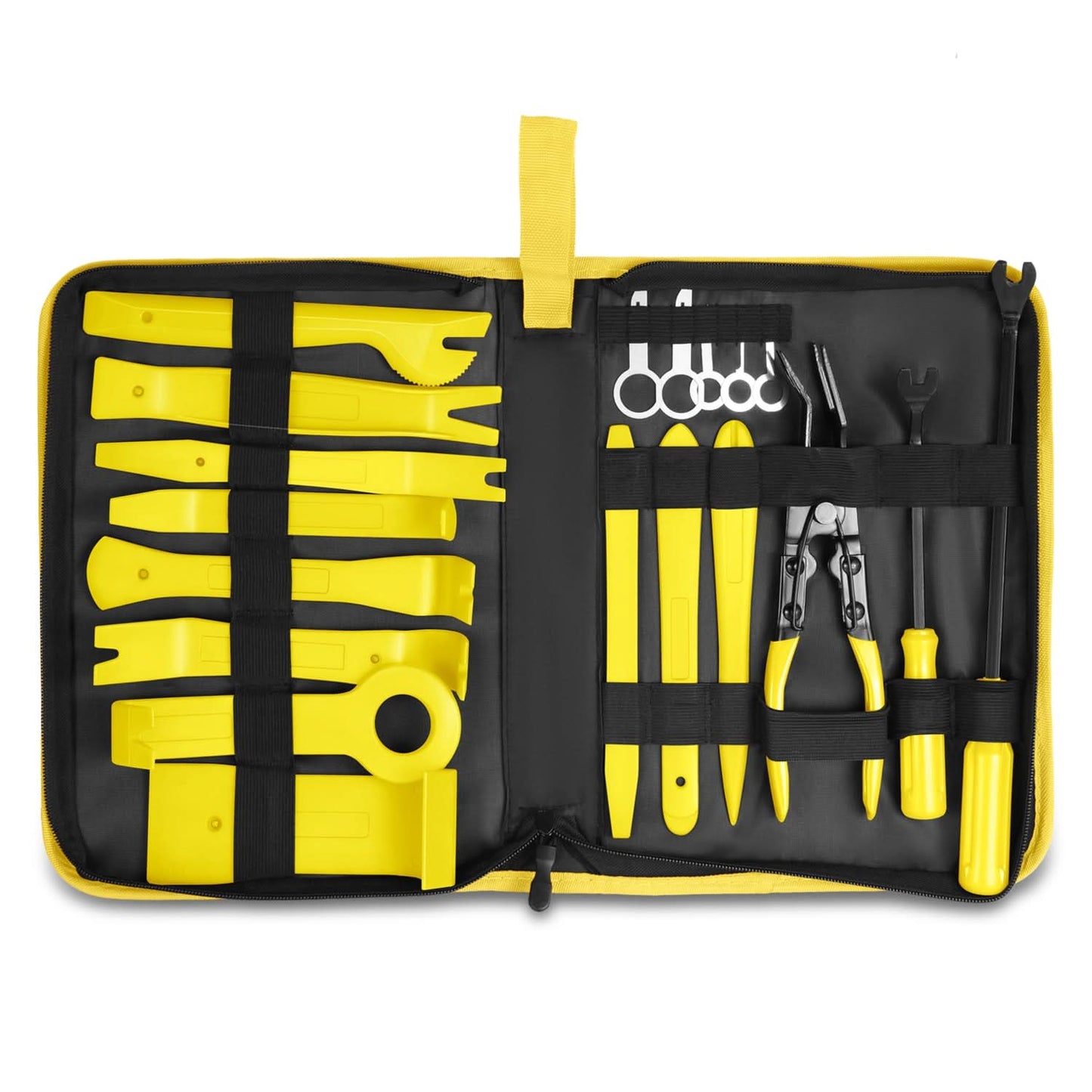 Trim Panel Scraper Tools - 19 Piece Set - Yellow