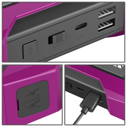 12V 1500A 15000 MAH Jump Starter - Polyurethane
