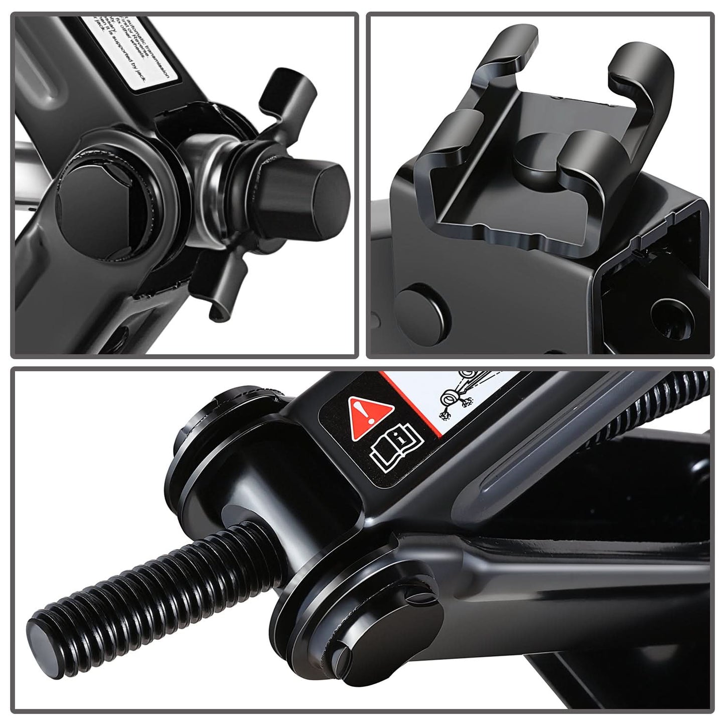 2 Ton Scissor Jack - Automotive Lifting Tool