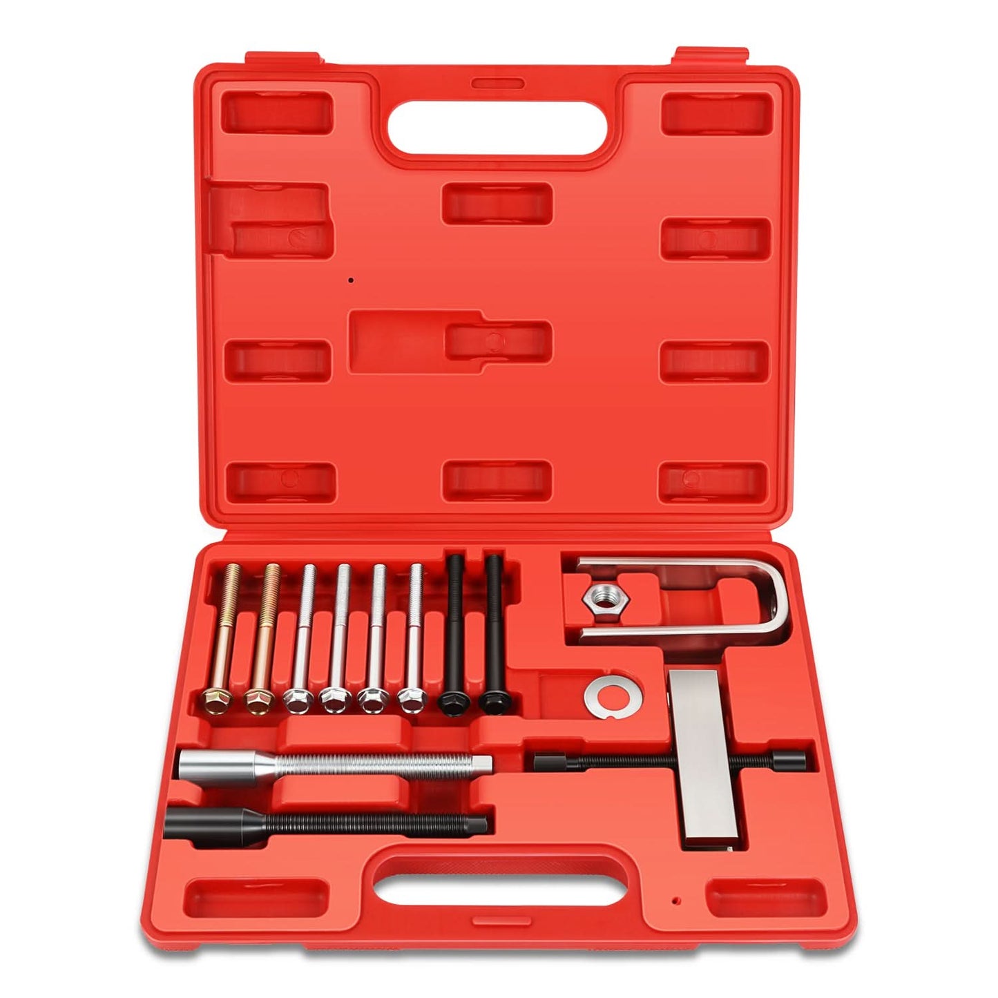 14-Piece Steering Wheel Remover and Lock Plate Compressor Tool Set