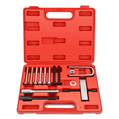 14-Piece Steering Wheel Remover and Lock Plate Compressor Tool Set