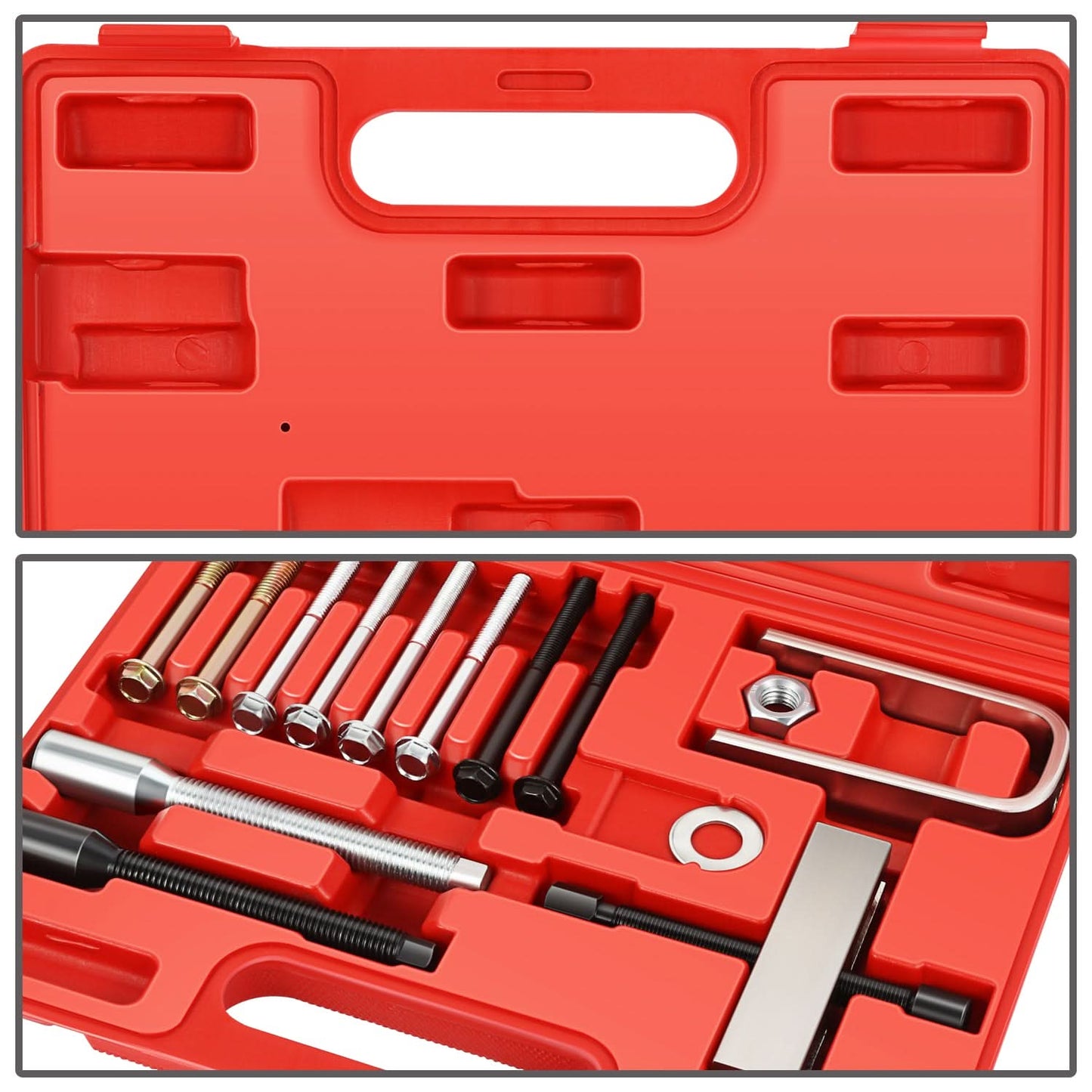 14-Piece Steering Wheel Remover and Lock Plate Compressor Tool Set