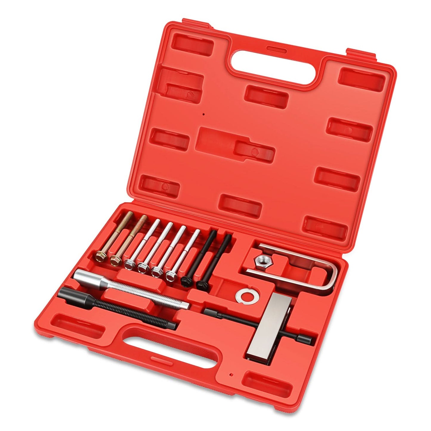 14-Piece Steering Wheel Remover and Lock Plate Compressor Tool Set