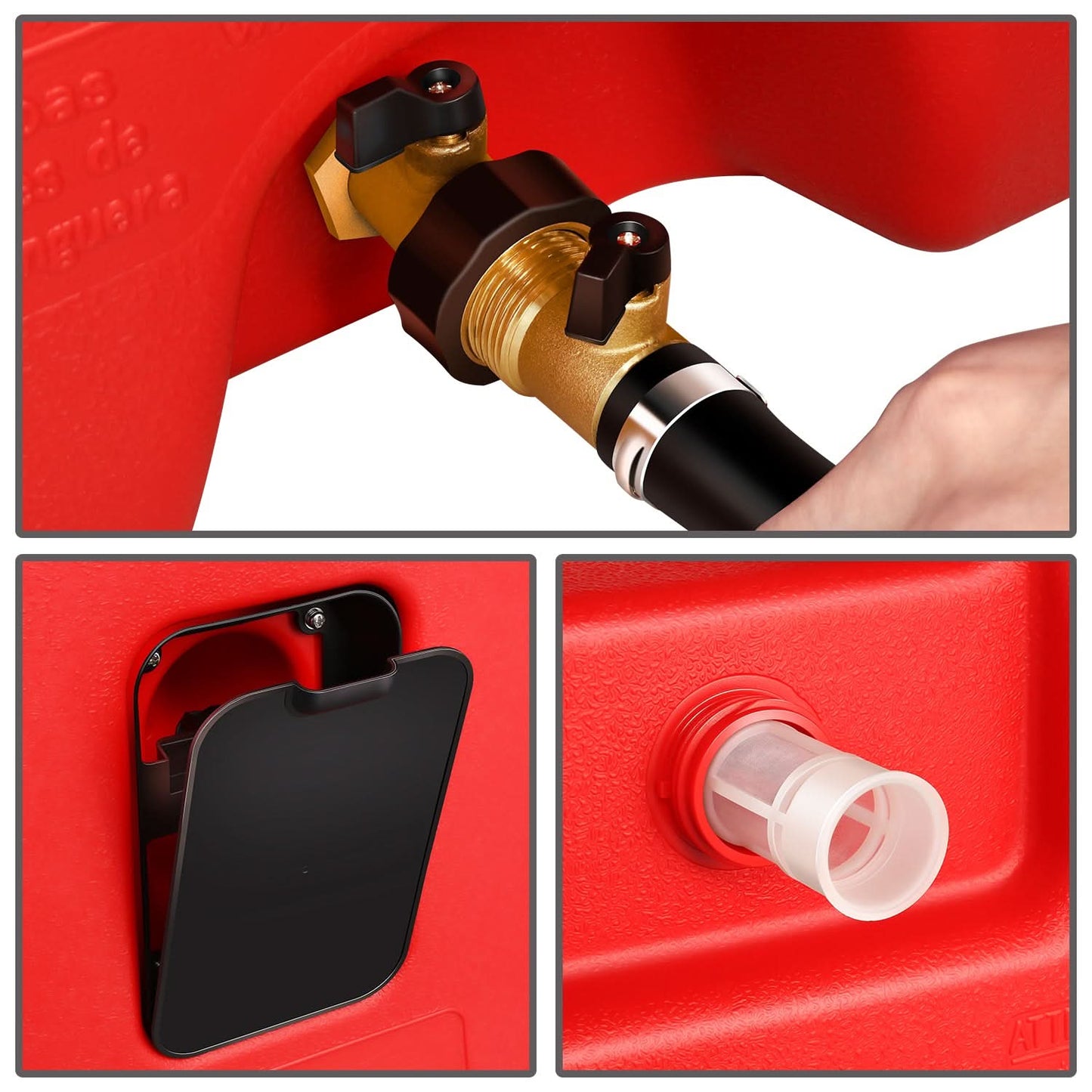 58L Fuel Caddy - Red