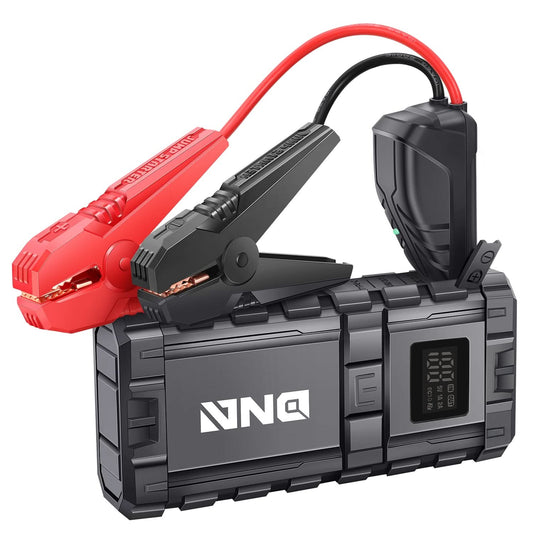 12000mAh Multi-Function Jump Starter - Black