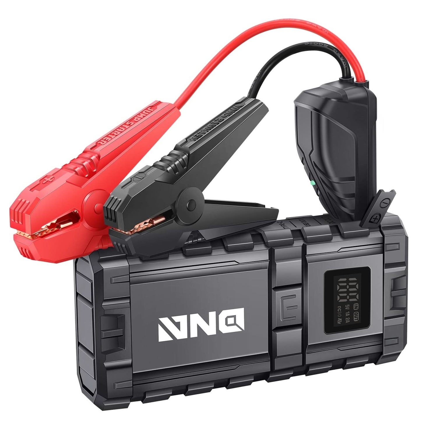16000mAh Multi-Function Jump Starter - Black