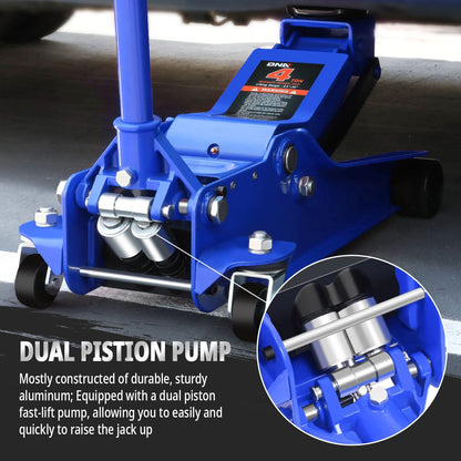4 Ton Car Jack - Blue