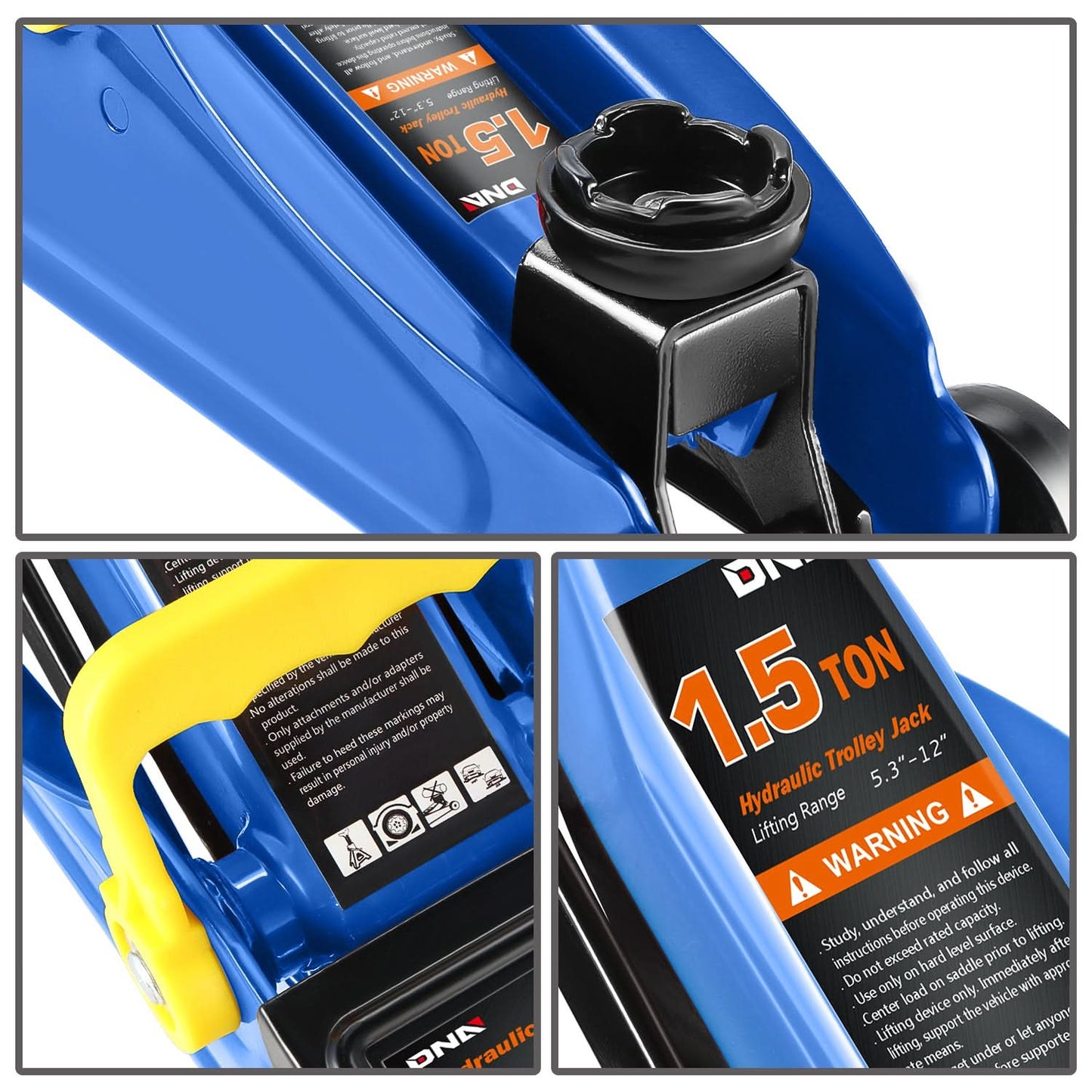 1.5 Ton Blue Automotive Jack