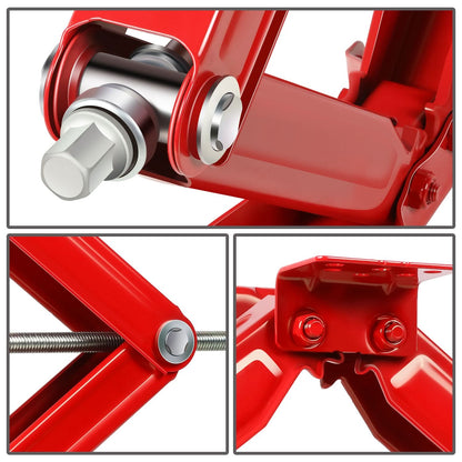 RV Scissor Jack Stabilizer Kit 4-Piece 24" 5000lbs Polyurethane