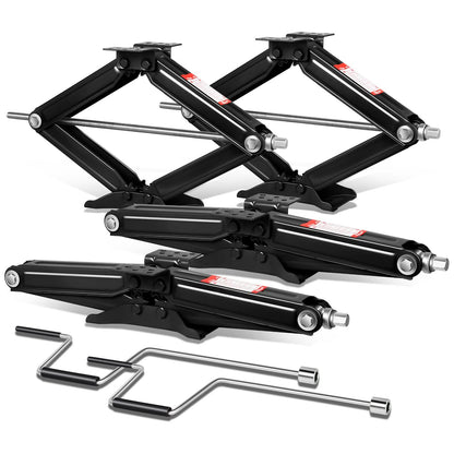 RV Scissor Jack Stabilizer Kit 4PC 24" 5000LBS Polyurethane