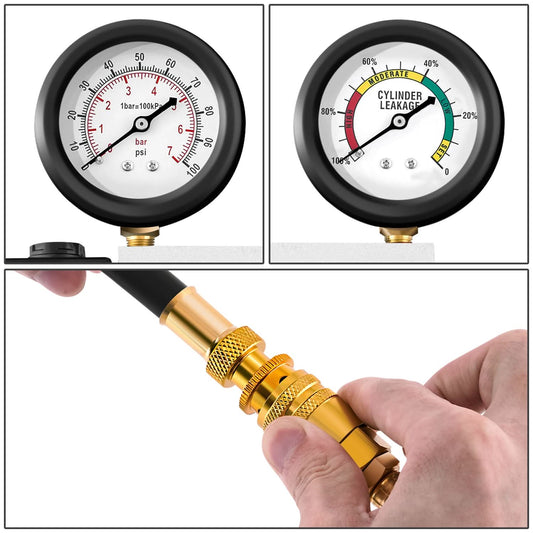 TU-21 Cylinder Leak Detector Pressure Meter