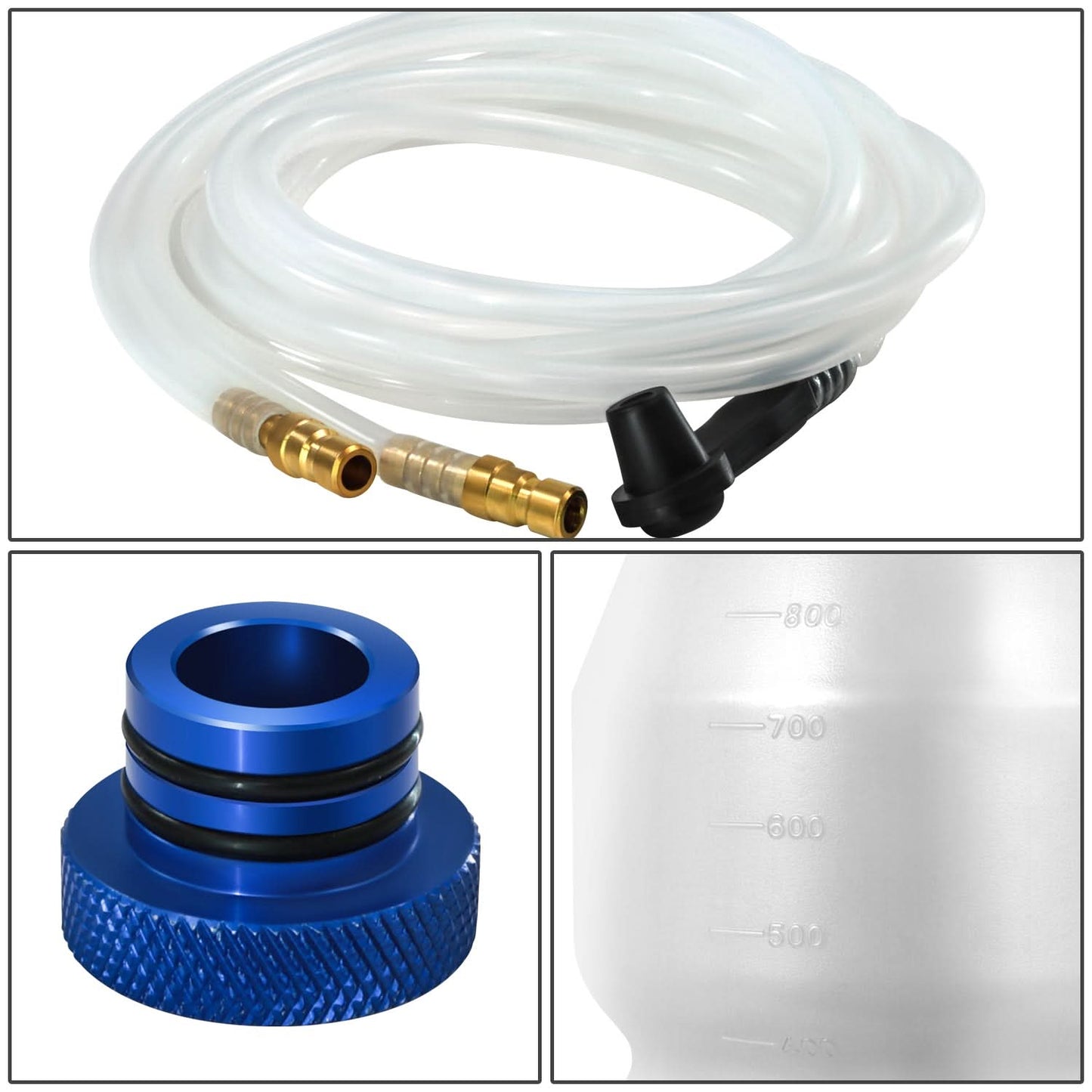 Brake Oil Extractor & Bleeder Kit - 2L Vacuum Brake System Tool