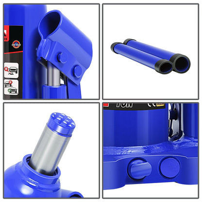 2 Ton Automotive Welded Bottle Jack - Blue