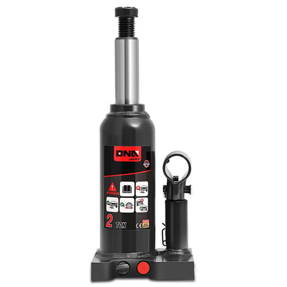 2 Ton Automotive Welded Bottle Jack - Black