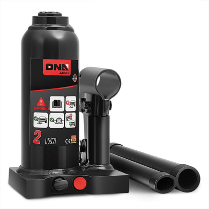 2 Ton Automotive Welded Bottle Jack - Black