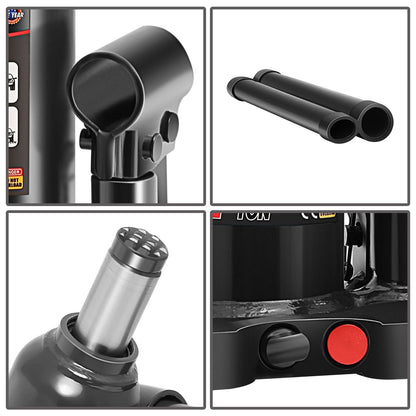 3 Ton Automotive Welded Bottle Jack - Black