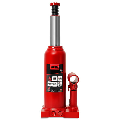 4 Ton Welded Bottle Jack - Red