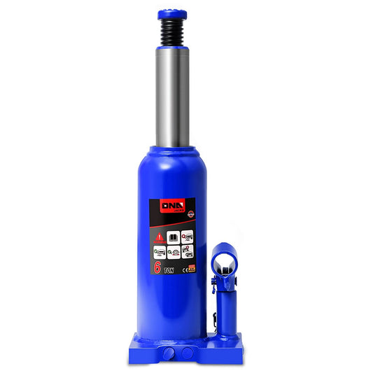 6 Ton Automotive Welded Bottle Jack - Blue