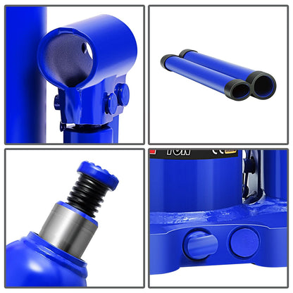 6 Ton Automotive Welded Bottle Jack - Blue