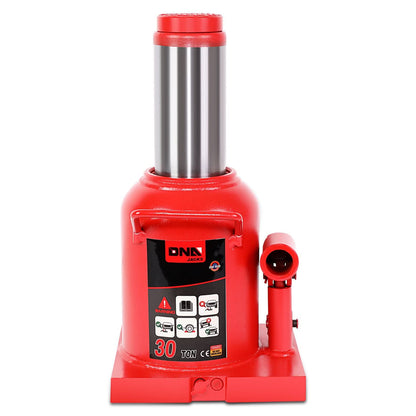 30 Ton Automotive Welded Bottle Jack - Red