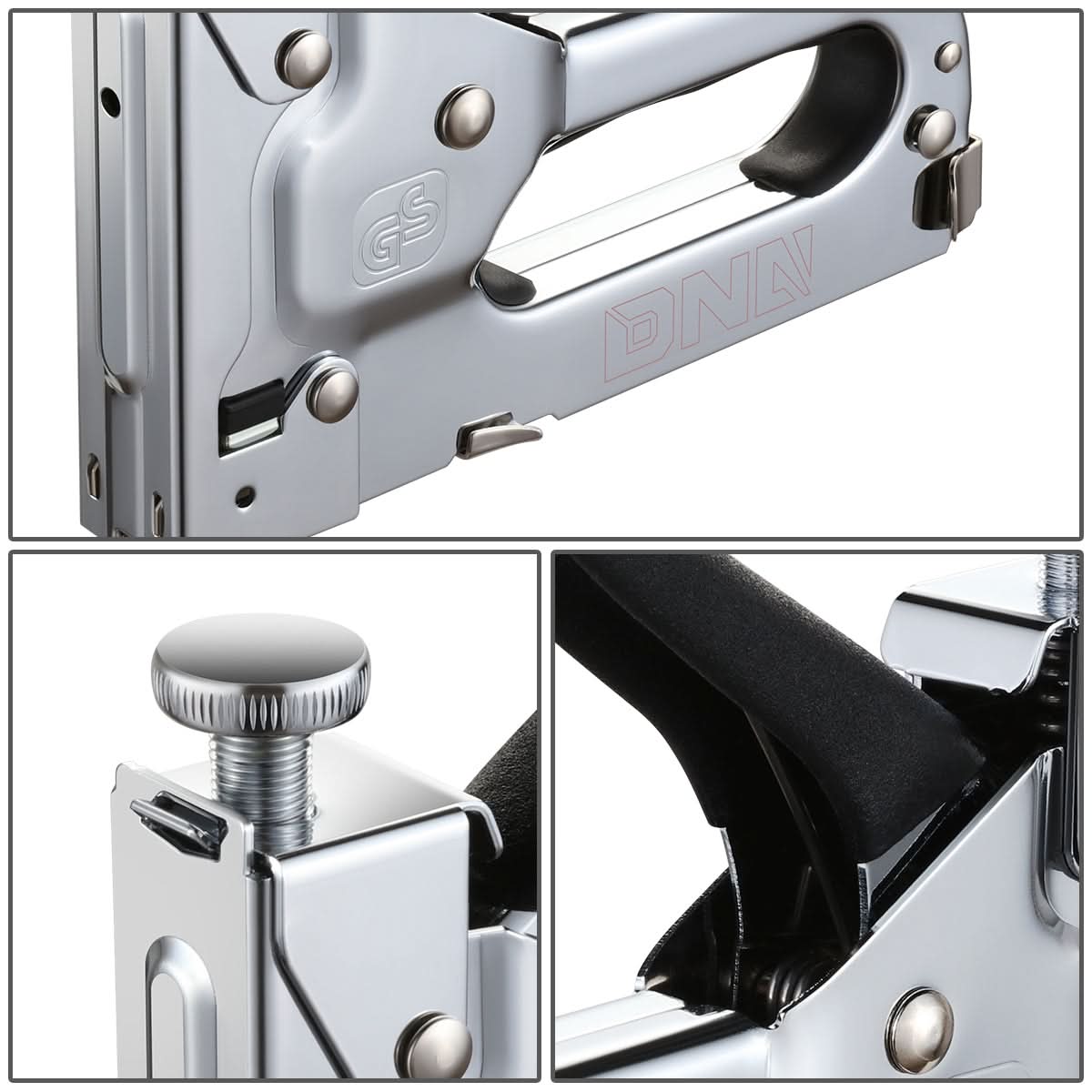 3-in-1 Nail Gun Set with Nail Lifter and Setter