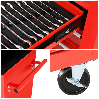 6-Drawer Tool Trolley with 79-Piece Hand Tool Set